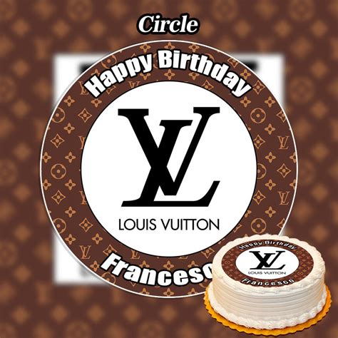 louis vuitton cake topper|louis vuitton printed icing sheets.